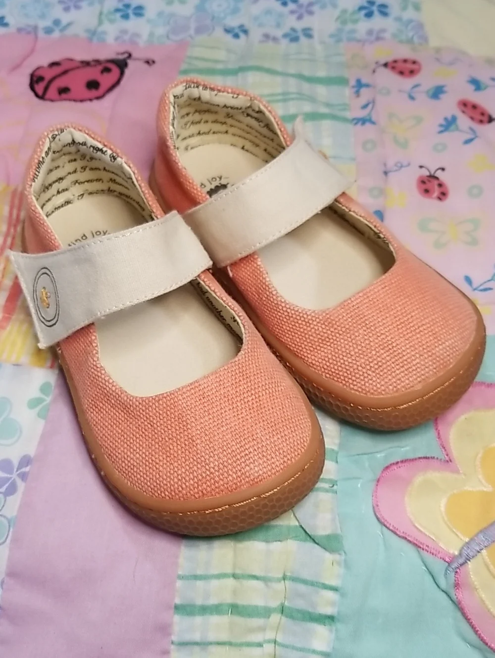 Livie & Luca Luca Size 9 Coral Carta II Mary Janes